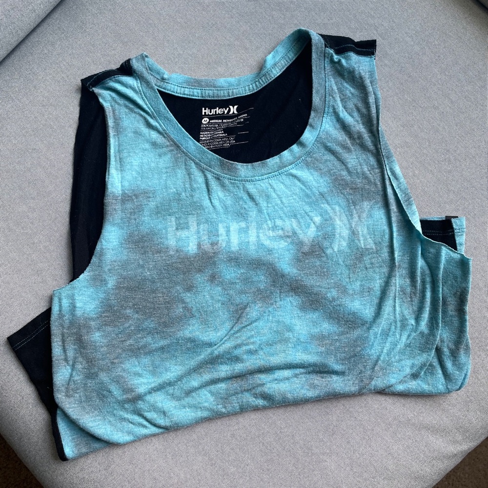 Hurley two tone tank top